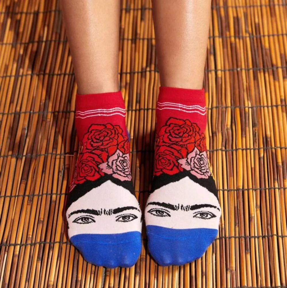 Frida Kahlo Ankle Socks